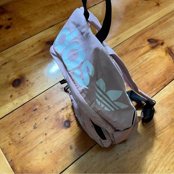 Adidas Simple.Sporty.Trendy Backpack / Daypack Pink & White - Picture 4 of 10